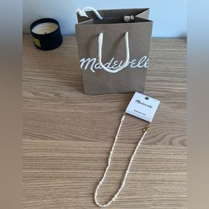 Madewell Freshwater Pearl Necklace NWT